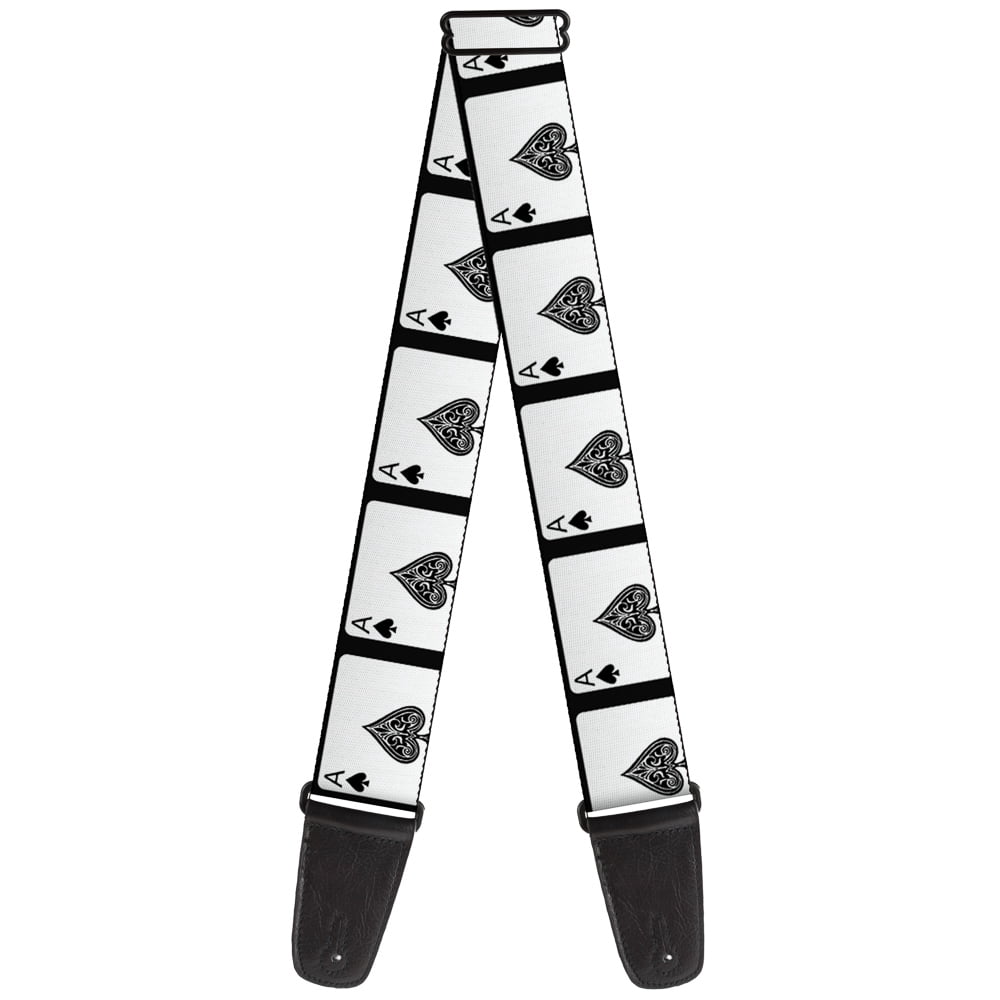 Buckle-Down Guitar Strap, Ace of Spades, 2 Inches Wide