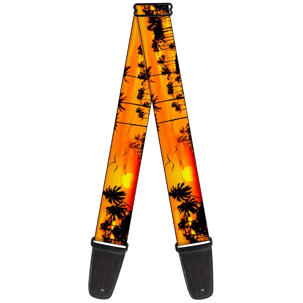 Buckle-Down Guitar Strap, Golden Sunset, 2 Inches Wide