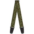 thumbnail image 1 of Buckle-Down Guitar Strap, Peace Brown Olive, 2 Inches Wide, 1 of 1