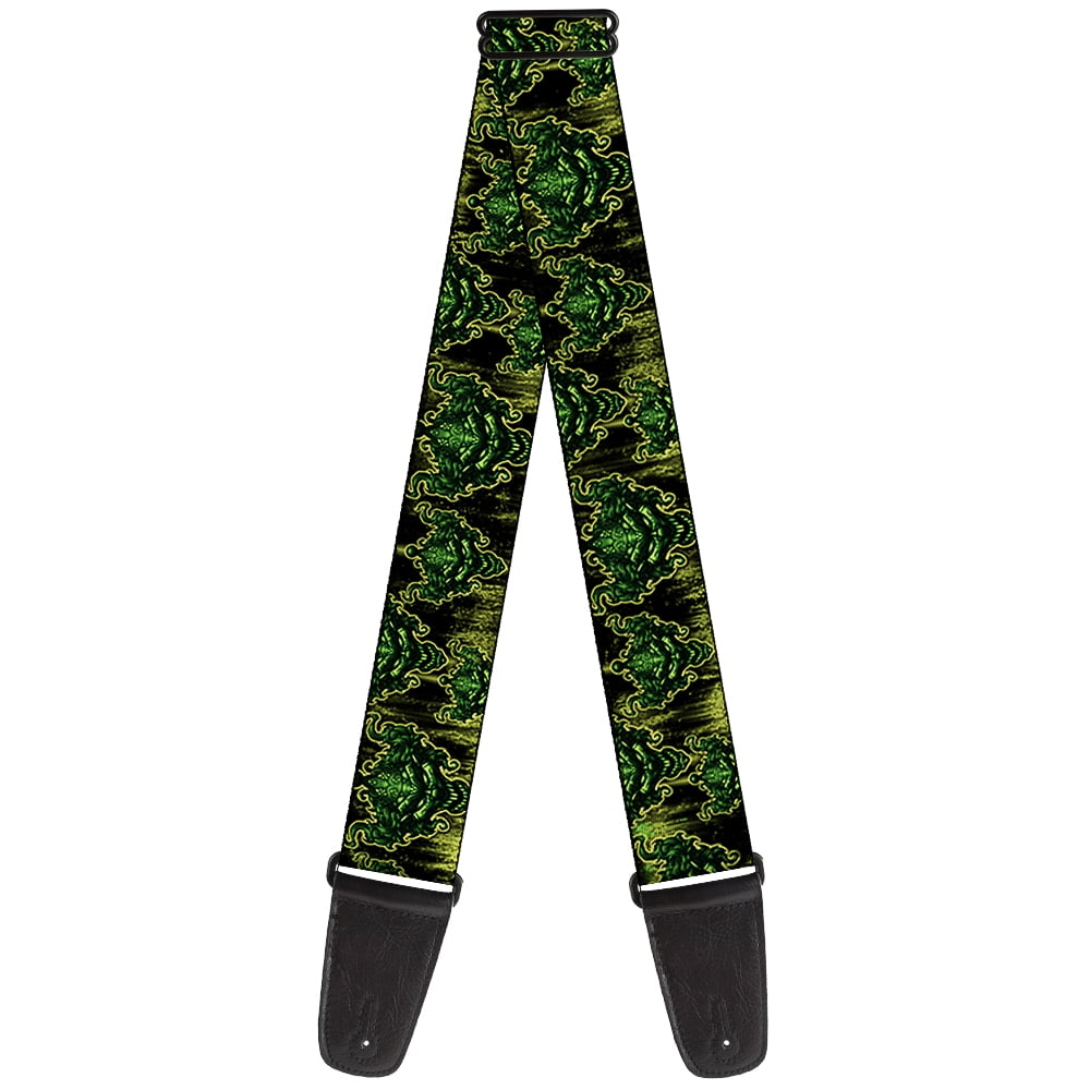 Buckle-Down Guitar Strap, Tattoo Johnny Evil Clown, 2 Inches Wide
