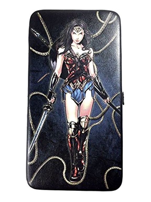 Buckle-Down Hinge Wallet - Wonder Woman