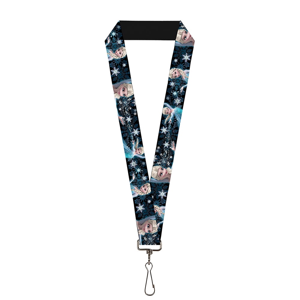 Disney Lanyard, Elsa the Snow Queen Poses Perfect And Powerful Blues ...