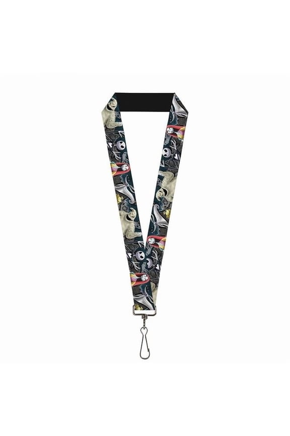 Buckle Down Lanyard - 1.0 - Nightmare Before Christmas 4-character Group Accessory