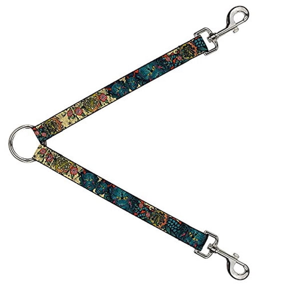 Buckle-Down Leash Splitter - Honor C U Tan - 1" Wide - 30" Length