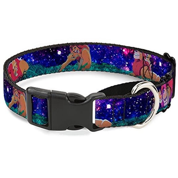 Buckle-Down "Mufasa & Simba Night Poses" Martingale Dog Collar