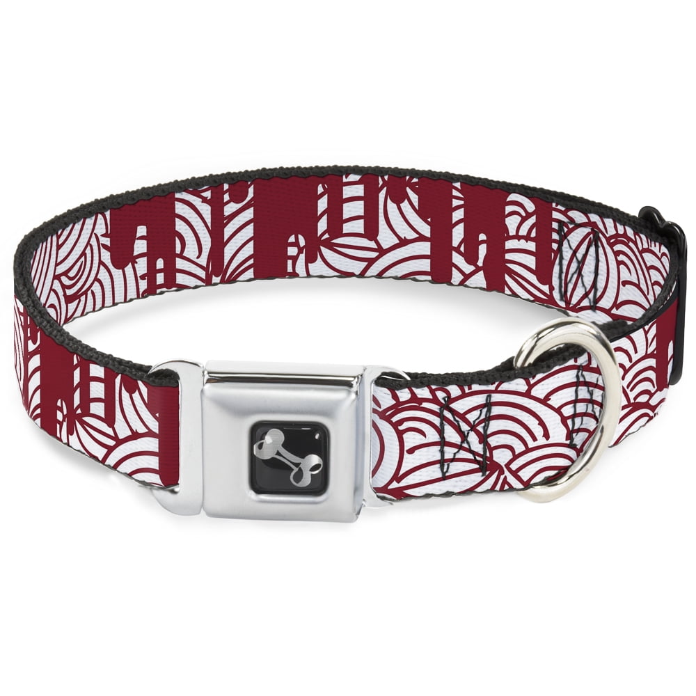 Image showcasing Buckle-Down Pet Collar, Dog Collar Metal Seatbelt Buckle, Doodle Paint ...