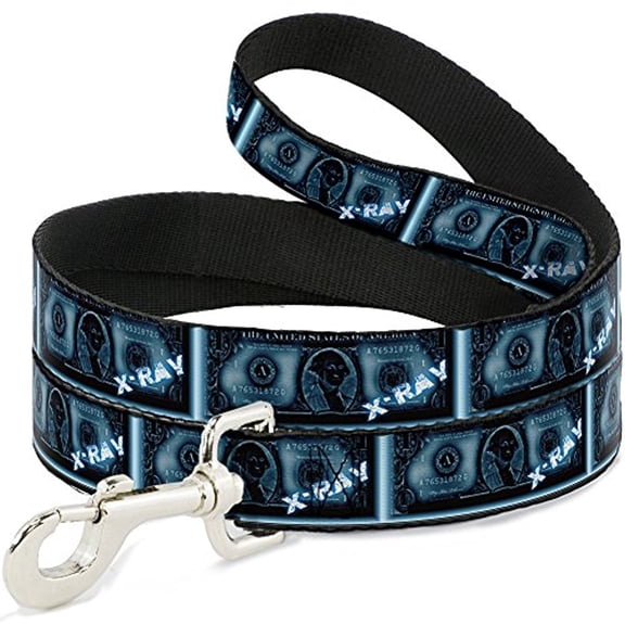 Buckle-Down Pet Leash - $1 Bill X-Ray