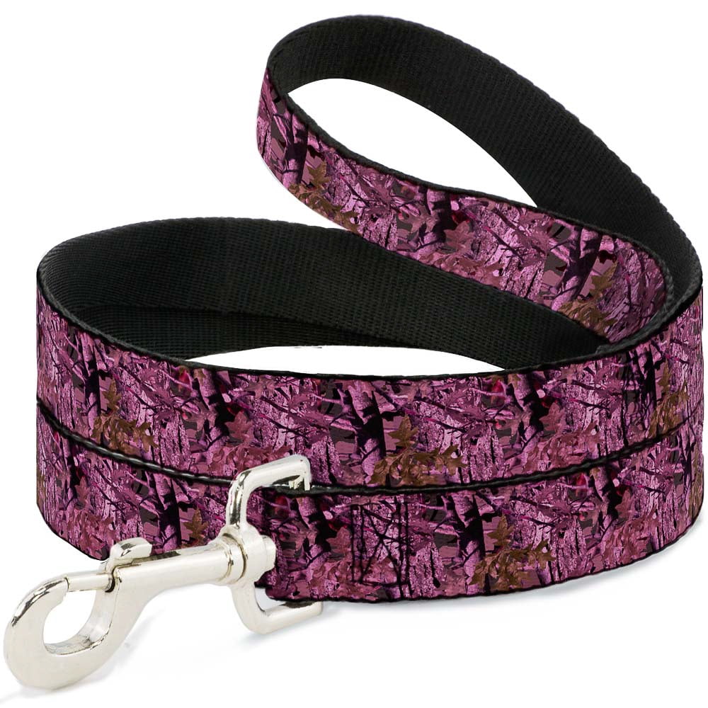 Buckle-Down Pet Leash, Dog Leash, Hunting Camo Pinks, 6 Feet Long 1.0 Inch Wide