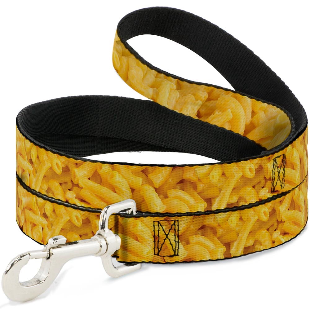 Buckle-Down Pet Leash, Dog Leash, Mac Cheese Vivid, 6 Feet Long 1.0 Inch Wide