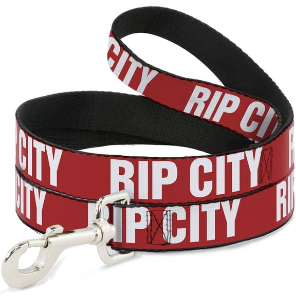 Buckle-Down Pet Leash, Dog Leash, Rip City Red White, 4 Feet Long 1.0 Inch Wide