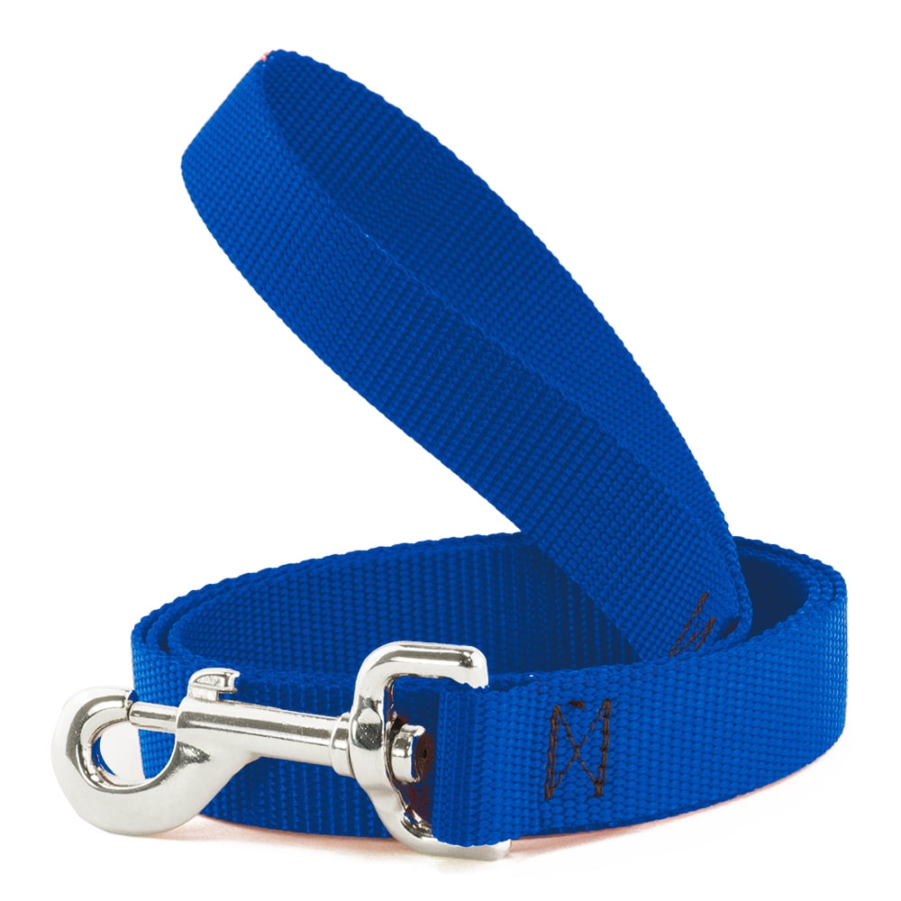 Buckle-Down Pet Leash, Dog Leash, Royal Nylon, 6 Feet Long 1.0 Inch Wide