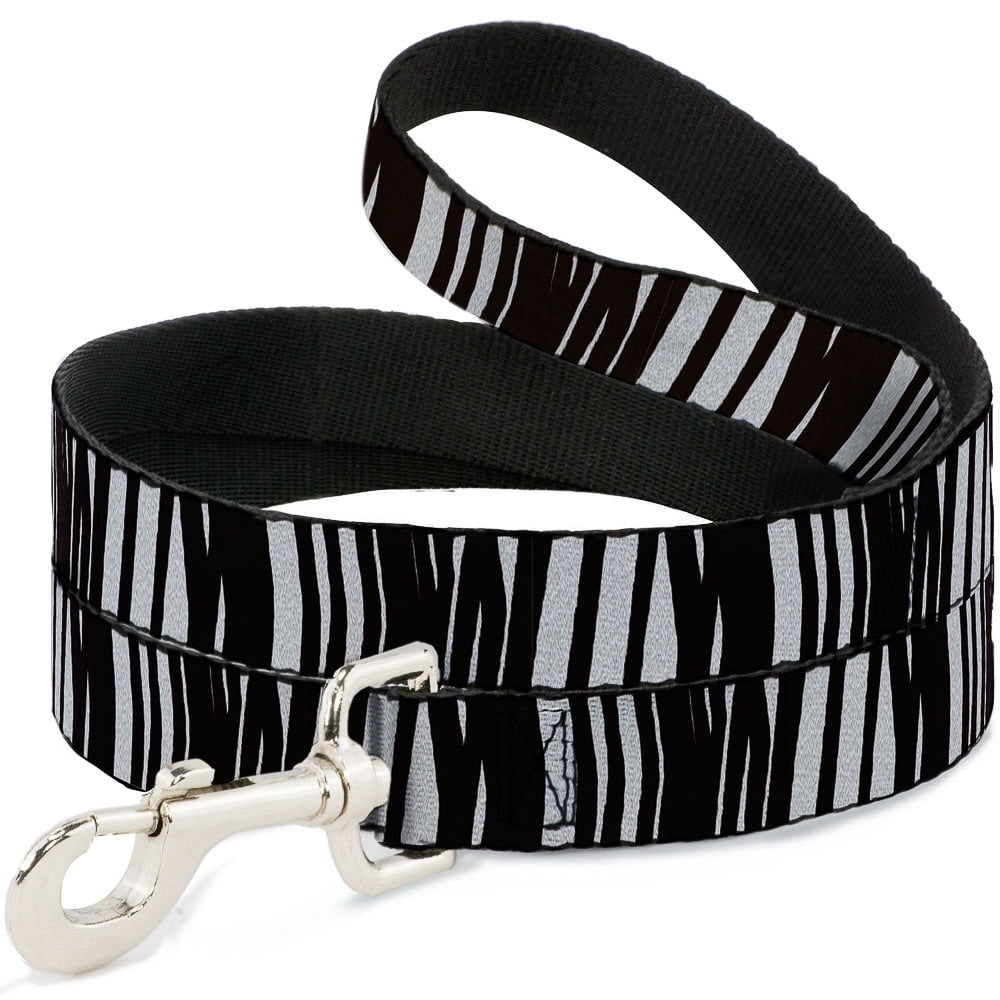Buckle-Down Pet Leash, Dog Leash, Zebra, 6 Feet Long 1.0 Inch Wide