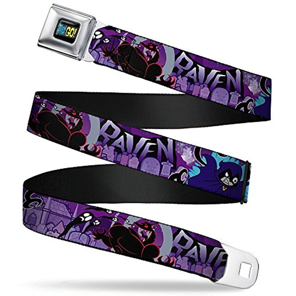 Buckle-Down Seatbelt Belt - Viper Pattern, Black, Size XL
