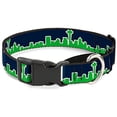 thumbnail image 1 of buckle-down "seattle skyline" martingale dog collar, 1 of 1