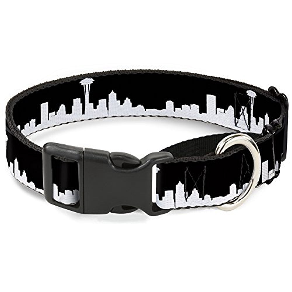 buckle-down "seattle solid skyline" martingale dog collar