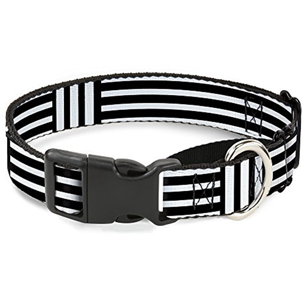 buckle-down "stripe blocks" martingale dog collar