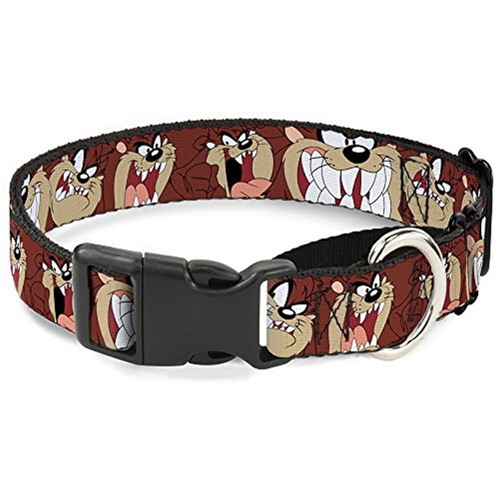 Buckle-Down "Tasmanian Devil Expressions" Martingale Dog Collar