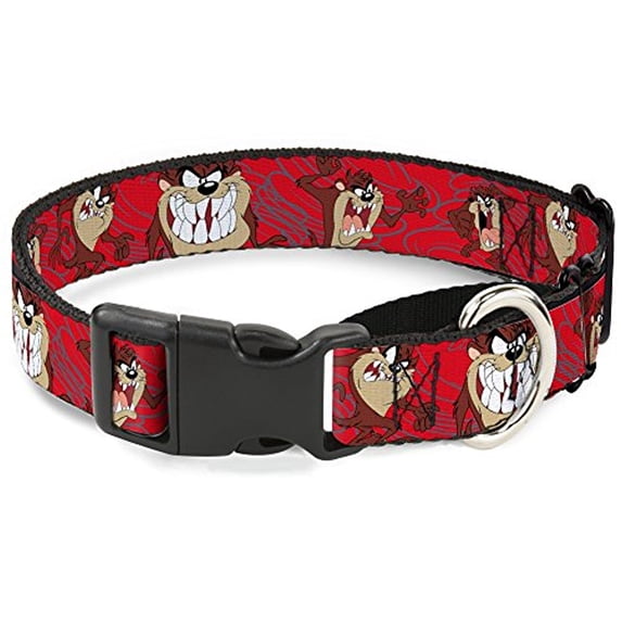 Buckle-Down "Tasmanian Devil Expressions Swirl" Martingale Dog Collar