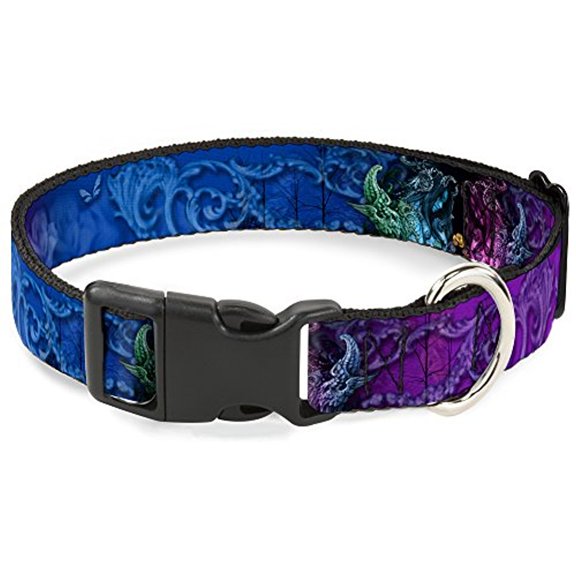 Buckle Down Tattoo Johnny Pet Plastic Clip Dog Collar