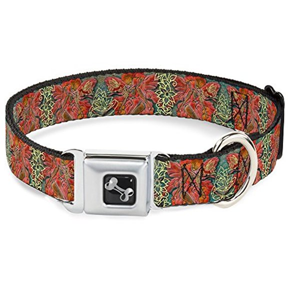 Buckle Down Tattoo Johnny Pet Seatbelt Buckle Dog Collar