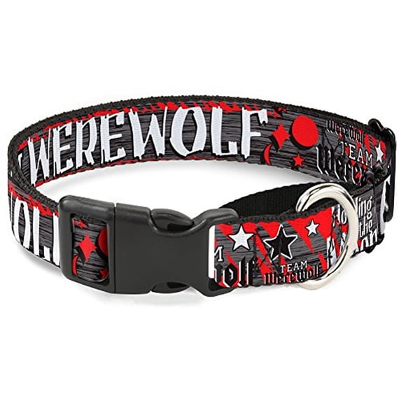 Buckle-Down Team Werewolf Martingale Dog Collar