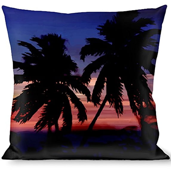 Buckle-Down Throw Pillow - California Sunset