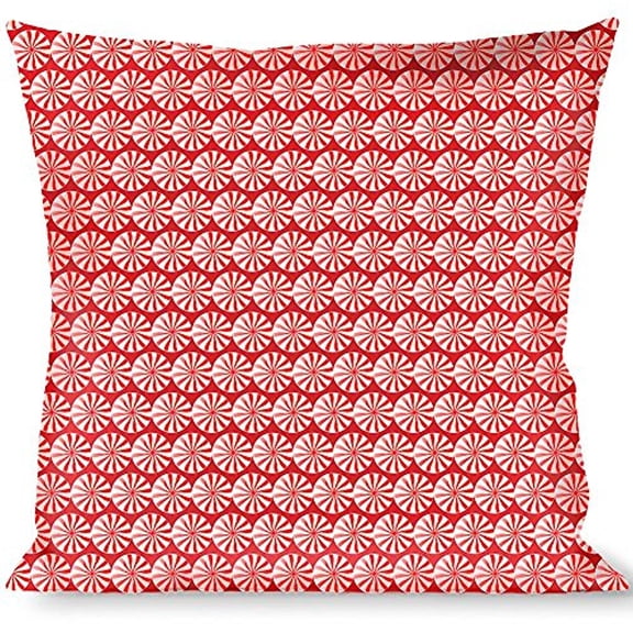Buckle-Down Throw Pillow - Peppermint Candies