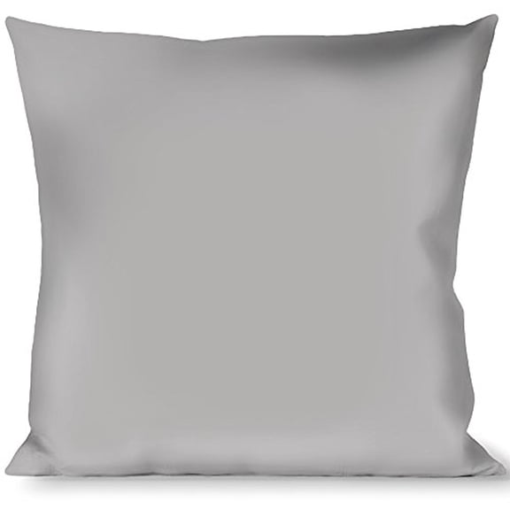 Buckle-Down Throw Pillow - Silver