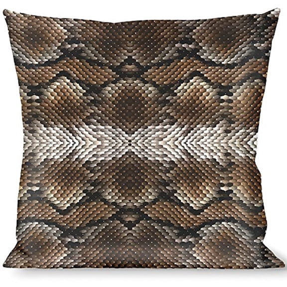 Buckle-Down Throw Pillow - Snake Skin 2