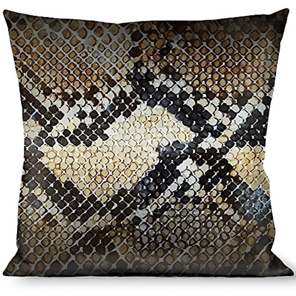 Buckle-Down Throw Pillow - Snake Skin 4