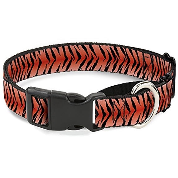 Buckle-Down Tiger Martingale Dog Collar