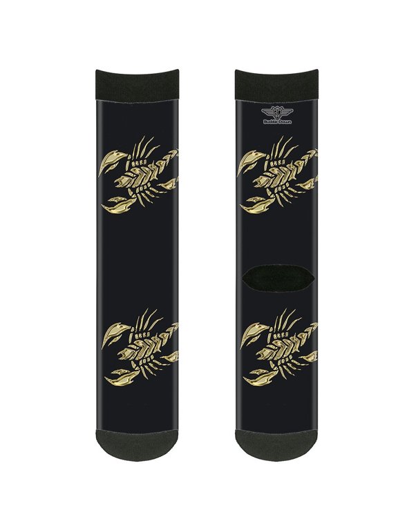 Unisex-Adult's Socks Scorpion Crew, Multicolor