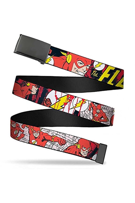 Buckle-Down Web Belt - The Flash in Action