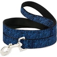 thumbnail image 1 of Buckle-Down "Zebra 2 Turquoise" Dog Leash, 1 of 1