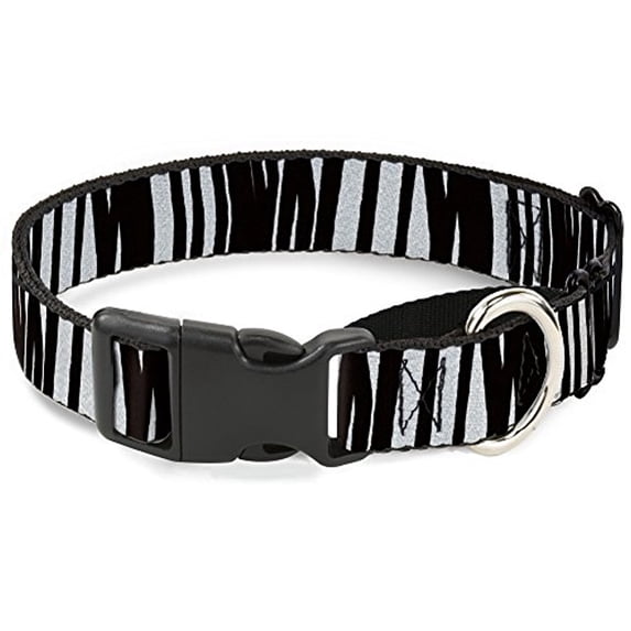 buckle-down zebra martingale dog collar