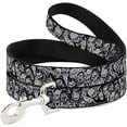 thumbnail image 1 of Buckle-Down "Zombie Skulls Sketch" Dog Leash, 1 of 1
