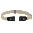 thumbnail image 1 of No Buckle Elastic Belt AURORADY Invisible No Buckle Stretch Waist Belt, Adjustable Comfort Side Belt, Wide Fashion Belt, No Bulge Hidden Waist Band for Jeans Pants Dresses Office Casual, 1 of 1
