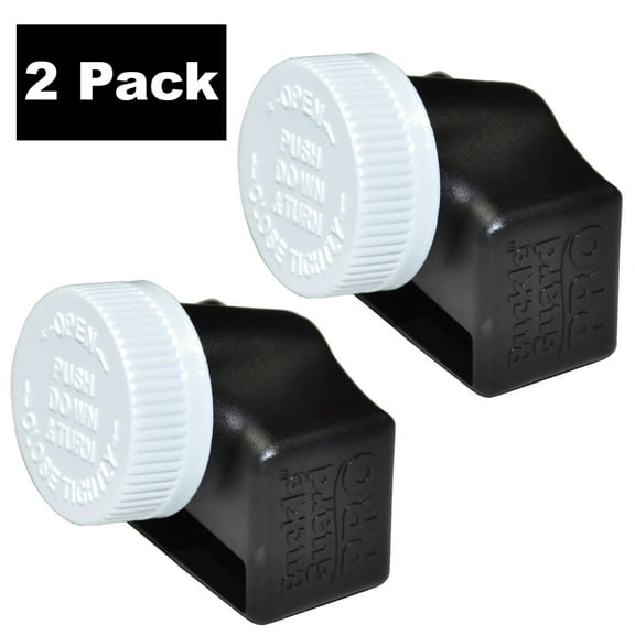 Buckle Guard PRO Seat Belt Buckle Cover 2-Pack, Helps Keep Passengers Safely Buckled Up!