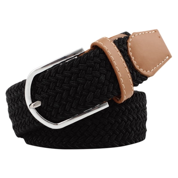 Buckle-Less Adjustable Waist Strap Waist Belts Elastic Woven Stretch Buckleless Belt Hook for Women Girlfriend Valentines Day Gifts