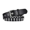 thumbnail image 1 of Buckle-Less Adjustable Waist Strap Waist Belts No Buckle Belts Metal Hook Elastic Belt for Men Women's Belts for Jeans, 1 of 3