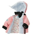 thumbnail image 1 of Buckle Me Baby Coat - Safer Car Seat Coat Unisex Winter Jacket with Hood - Dreamsicle Collard Toastiest - Size 12 Months - As Seen On Shark Tank, 1 of 7