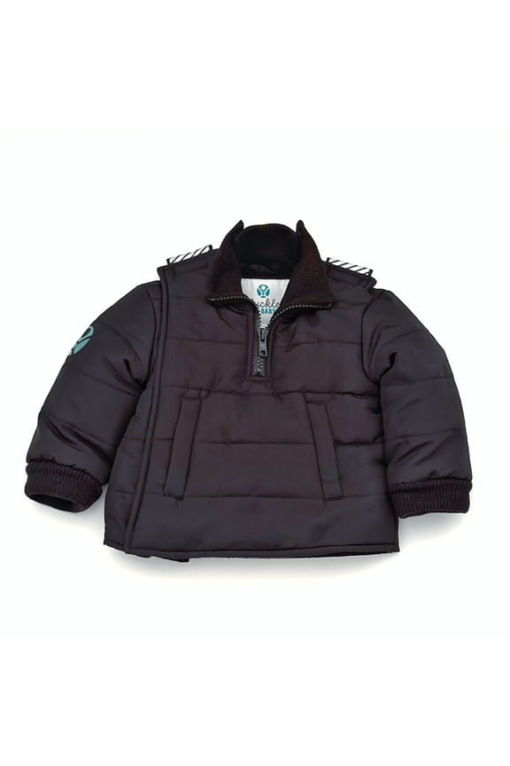 Coats - Safer Car Seat Toddler Winter Jacket - Collard Toastier Phantom Black- Size 3T - As Seen On Shark Tank