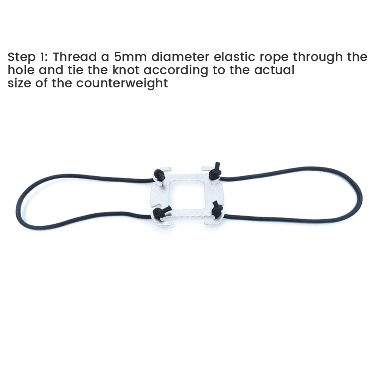 Buckle Metal Button QuickInstall QuickRelease Adjusting Rope Diving