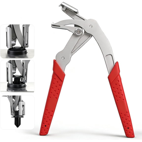 Buckle Pliers and Disassembly Tools, Without Panel Buckle Removal Pliers,Removes Plastic Clips, Buckles, Rivets,Professional Trim Clip Remover-1