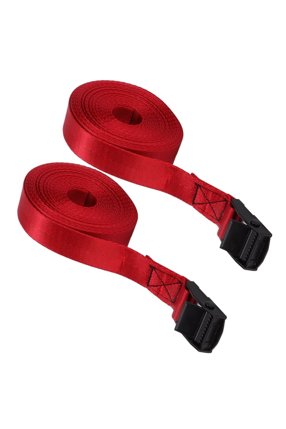 Buckle Strap, Tie Down Strap Soft Nylon Belt + Zinc Alloy For Car Trunks Camping For Carry Heavy Objects And Luggage 1 Meter