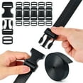 thumbnail image 1 of Buckle Straps Set - 6 Yards Nylon Webbing, 6 PCS Dual Side Release Buckles, 12 PCS Tri-Glide Sliders, Heavy Duty Dual Adjustable No Sewing Kit, 1 of 7