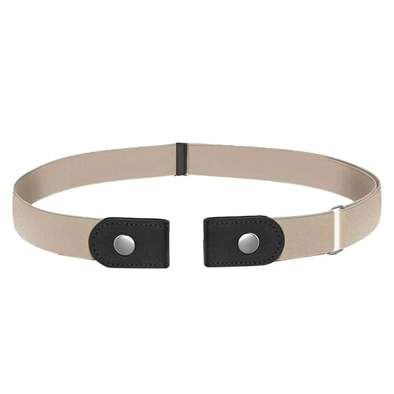 Buckleless Elastic Belt Universal Adjustable Buckleless Solid Color Belt For Men And Women Mens Cowhide Belt Wide Leather Ext U Belt Suede Mens Belt Mens Belts 48 Cowboy Belt Buckle Belt for