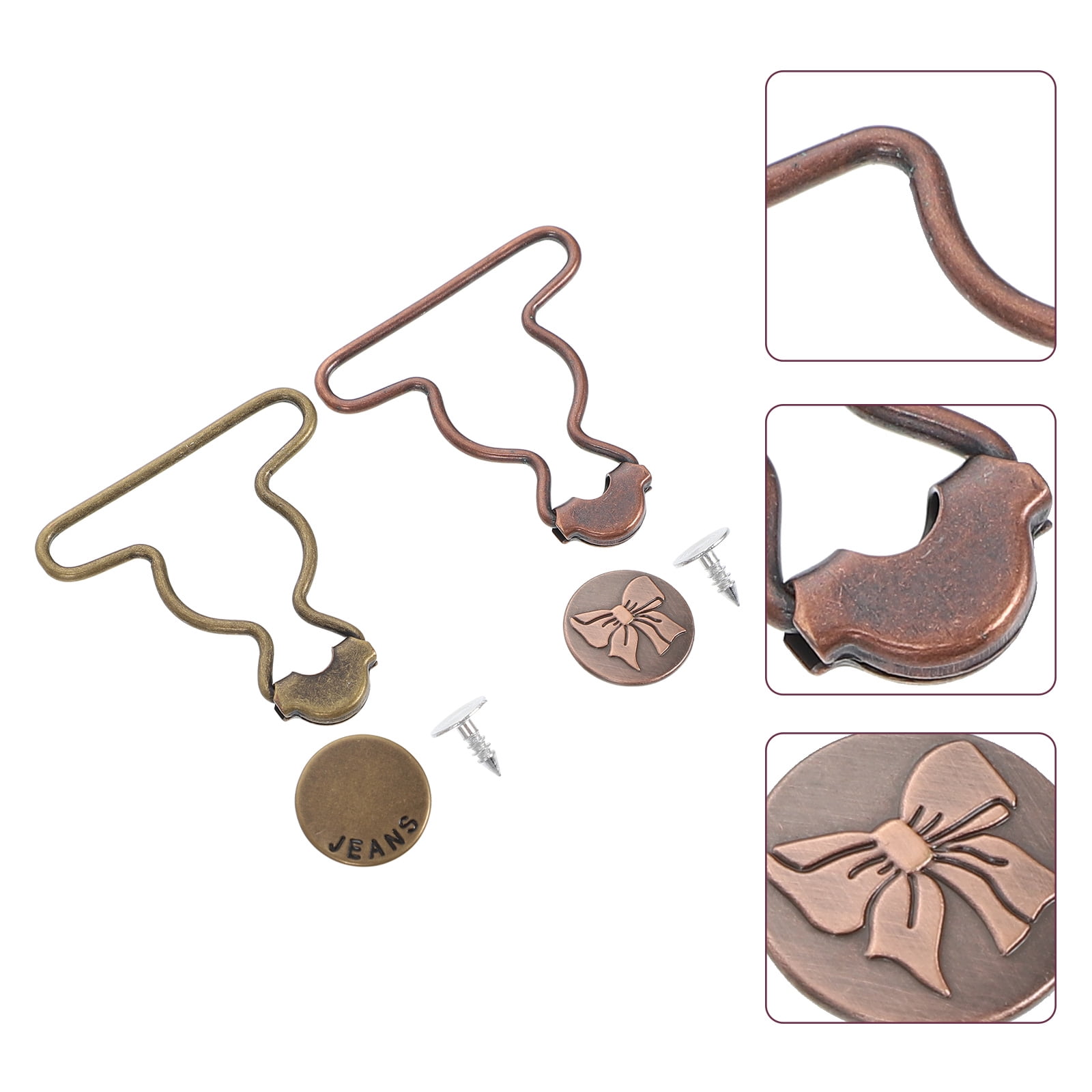 Buckles Overalls Overall Suspender Metal Buckle Buttons Slider