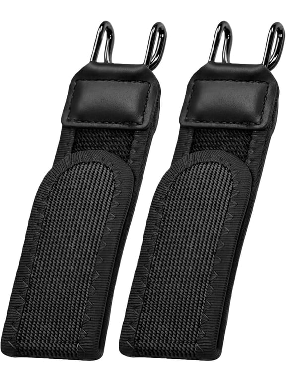 Buckless Belt, Metal Hook Elastic No Buckle Belt Bro, Adjustable Work Side Belt for Men Women