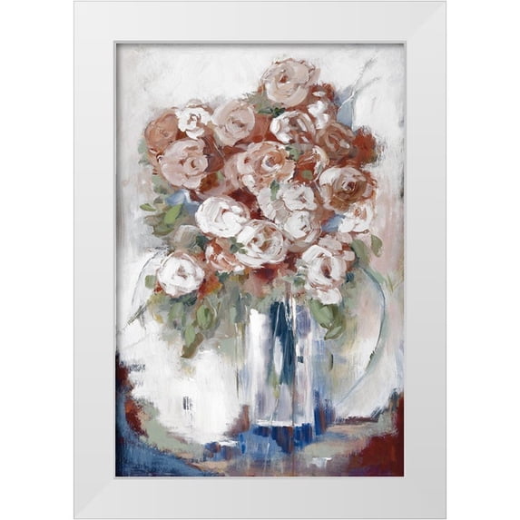 Buckley, Mary 13x18 White Modern Wood Framed Museum Art Print Titled - Rose Gold